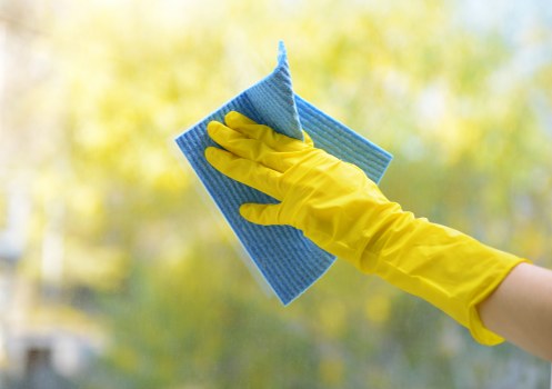 Professional domestic cleaning in a Kingston home