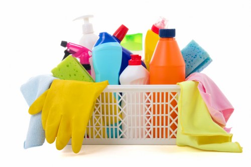 Professional oven cleaning in Kingston inside a home kitchen