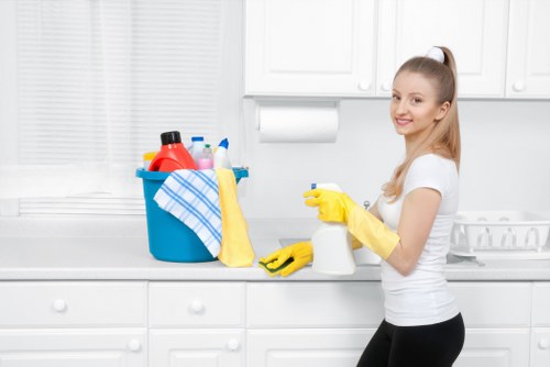 Move-out cleaning in Kingston with attention to bathroom fixtures