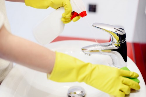 Commercial carpet cleaning service in Kingston for a neat business interior