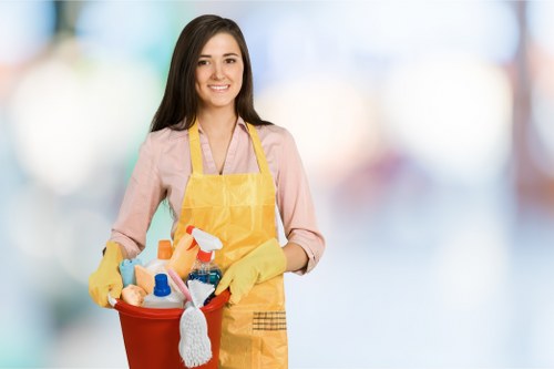 Soft washing a property exterior during facade cleaning in Kingston