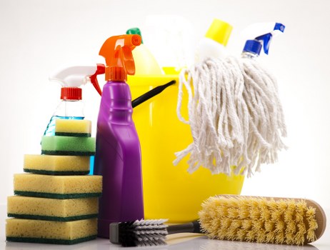 Local carpet cleaner in Kingston treating high-traffic office flooring